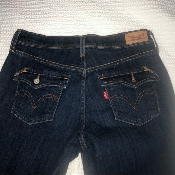 Levi’s 515 Zipper Fly 5 Pocket Boot Cut Jeans 4 - Picture 4 of 11